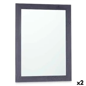 Wall mirror 60 x 80 cm MDF Wood Blue (2 Units) by Gift Decor, Wall-Mounted Mirrors - Ref: S3627904, Price: 93,85 €, Discount: %