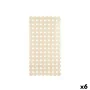 Tappetino Antiscivolo da Doccia Beige PVC 68 x 36 x 1 cm (6 Unità) di Berilo, Accessori per la doccia - Rif: S3627988, Prezzo...