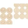 Tappetino Antiscivolo da Doccia Beige PVC 68 x 36 x 1 cm (6 Unità) di Berilo, Accessori per la doccia - Rif: S3627988, Prezzo...