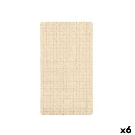 Rutschfeste Duschmatte Bilder Beige PVC 67,7 x 38,5 x 0,7 cm (6 Stück) von Berilo, Zubehör für die Dusche - Ref: S3628004, Pr...