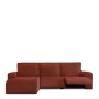 Funda para chaise longue de brazo corto izquierdo Eysa JAZ Rojo Oscuro 120 x 120 x 360 cm de Eysa, Sofás - Ref: D1607242, Pre...