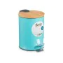 Corbeille à papier Bleu Métal Bambou 3 L (4 Unités) de Berilo, Corbeilles à papier - Réf : S3628048, Prix : 30,58 €, Remise : %