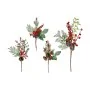 Branch Red fruits Brown Red Green Plastic 20 x 39 x 6 cm (12 Units) by Krist+, Christmas - Ref: S3628334, Price: 19,98 €, Dis...