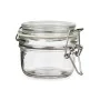 Jar Transparent Metal Glass Silicone 120 ml 11,3 x 7 x 8,3 cm (6 Units) by Vivalto, Food storage - Ref: S3628372, Price: 10,5...