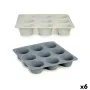 Muffin Tray 22 x 3 x 22 cm Magdalenas (6 Units) by Kinvara, Muffin & Cupcake Tins & Moulds - Ref: S3628376, Price: 31,63 €, D...