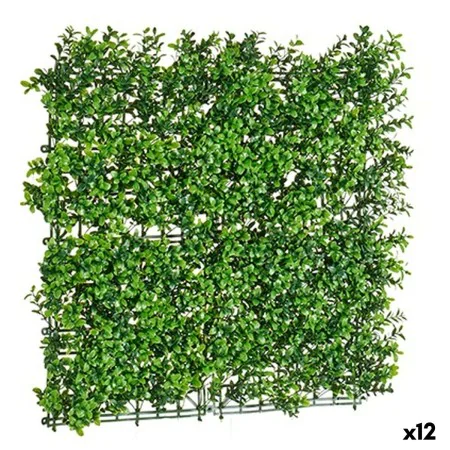 Kit para jardim vertical Verde 50 x 5 x 50 cm (12 Unidades) de Ibergarden, Arbustos artificiais e topiaria - Ref: S3628436, P...