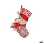 Décorations de Noël Chaussette de Noël Souris Gris Polyester 31 x 5 x 48 cm (12 Unités) de Krist+, Noël - Réf : S3628462, Pri...