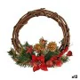 Couronne de Noël Rouge Vert Bois Plastique 33 x 9 x 35 cm (12 Unités) de Krist+, Noël - Réf : S3628469, Prix : 107,35 €, Remi...