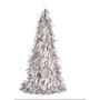 Statua Decorativa Albero di Natale Tinsel Argentato polipropilene PET 24 x 46 x 24 cm (24 Unità) di Krist+, Natale - Rif: S36...