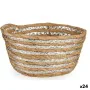 Decorative basket Silver Natural 20 x 10 x 20 cm (24 Units) by Krist+, Christmas - Ref: S3628496, Price: 66,57 €, Discount: %