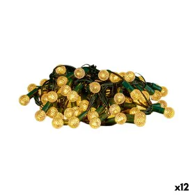 Wreath of LED Lights Yellow 800 x 10 x 2 cm (12 Units) by Krist+, Christmas - Ref: S3628515, Price: 60,66 €, Discount: %