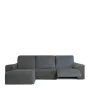 Right short arm chaise longue cover Eysa ROC Dark grey 120 x 120 x 360 cm by Eysa, Sofas & Couches - Ref: D1607248, Price: 15...