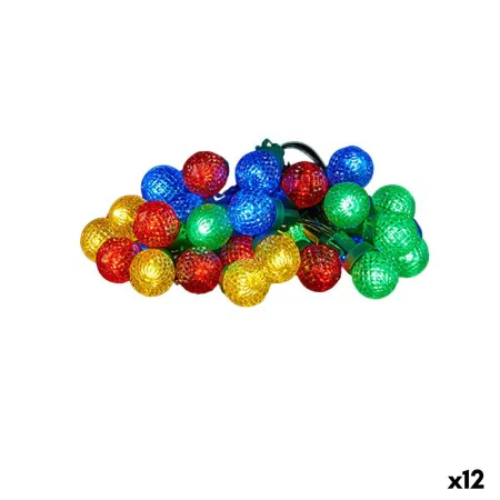 Wreath of LED Lights Multicolour 600 x 5 x 2 cm (12 Units) by Krist+, Christmas - Ref: S3628522, Price: 80,91 €, Discount: %