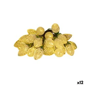 Wreath of LED Lights Yellow 500 x 5 x 2 cm (12 Units) by Krist+, Christmas - Ref: S3628524, Price: 80,91 €, Discount: %