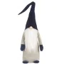 Figura Decorativa Gnomo Azul Branco Cinzento Poliéster Madeira Areia 20 x 100 x 25 cm (8 Unidades) de Krist+, Natal - Ref: S3...