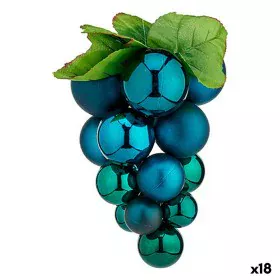 Boule de Noël Raisins Petit Bleu Plastique 14 x 14 x 25 cm (18 Unités) de Krist+, Noël - Réf : S3628594, Prix : 79,24 €, Remi...