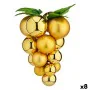 Bola de Navidad Uvas Grande Dorado Plástico 22 x 26 x 23 cm (8 Unidades) de Krist+, Navidad - Ref: S3628606, Precio: 68,09 €,...