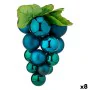 Bola de Navidad Uvas Grande Azul Plástico 22 x 33 x 22 cm (8 Unidades) de Krist+, Navidad - Ref: S3628611, Precio: 75,17 €, D...