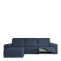 Capa para chaise longue de braço curto esquerdo Eysa ROC Azul 120 x 120 x 360 cm de Eysa, Sofás - Ref: D1607252, Preço: 151,1...