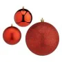 Lot de boules de Noël Rouge Plastique Ø 12 cm (6 Unités) de Krist+, Noël - Réf : S3628815, Prix : 46,63 €, Remise : %