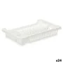 Draining Rack for Kitchen Sink White Plastic 42,5 x 7 x 29,5 cm (24 Units) by Kinvara, Colanders & Food Strainers - Ref: S362...