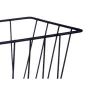 Basket for Kitchen Shelf Black Iron 28 x 12 x 9 cm (8 Units) by Kinvara, Shelves and supports - Ref: S3628837, Price: 34,03 €...