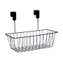 Basket for Kitchen Shelf Black Iron 28 x 12 x 9 cm (8 Units) by Kinvara, Shelves and supports - Ref: S3628837, Price: 34,03 €...