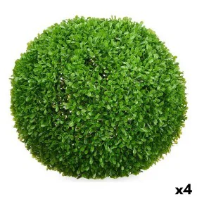 Decorative Plant Sheets Ball Plastic 37 x 37 x 37 cm (4 Units) by Ibergarden, Artificial Plants - Ref: S3628839, Price: 65,06...