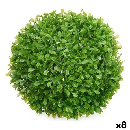 Decorative Plant Sheets Ball Plastic 22 x 22 x 22 cm (8 Units) by Ibergarden, Artificial Plants - Ref: S3628841, Price: 42,17...