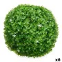 Decorative Plant Sheets Flowers Ball Plastic 27 x 27 x 27 cm (6 Units) by Ibergarden, Artificial Plants - Ref: S3628843, Pric...