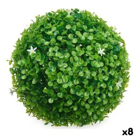 Decorative Plant Sheets Flowers Ball Plastic 22 x 22 x 22 cm (8 Units) by Ibergarden, Artificial Plants - Ref: S3628845, Pric...