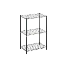 Scaffale 56 x 35 x 80 cm Nero Metallo Plastica di Kipit, Scaffalature - Rif: S3628853, Prezzo: 21,99 €, Sconto: %