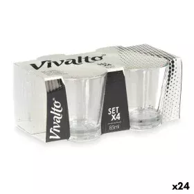 Glass Coffee 85 ml (24 Units) by Vivalto, Tea and Coffee Glasses - Ref: S3628905, Price: 38,72 €, Discount: %