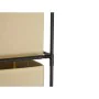 Étagère Noir Naturel polypropylène Fer TNT (Non Woven) 35 x 35 x 102 cm (6 Unités) de Kipit, Étagères en cubes - Réf : S36289...