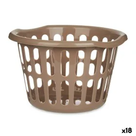 Basket Taupe polypropylene 27 L 40 x 25 x 40 cm (18 Units) by Kipit, Storage boxes and chests - Ref: S3628929, Price: 49,94 €...