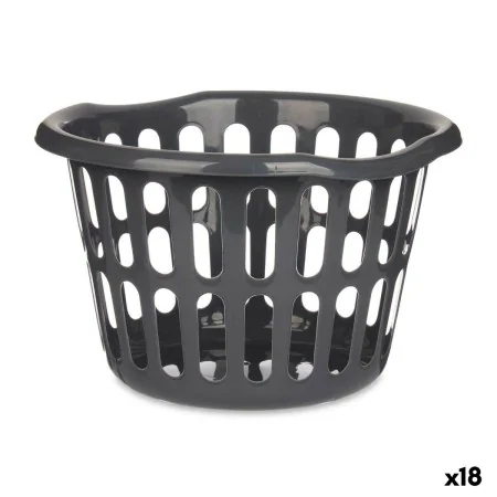 Basket Anthracite polypropylene 27 L 40 x 25 x 40 cm (18 Units) by Kipit, Storage boxes and chests - Ref: S3628931, Price: 49...