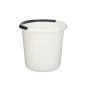 Cubo con Asa Blanco Antracita 10 L (18 Unidades) de BigBuy Home, Cubos - Ref: S3628939, Precio: 50,94 €, Descuento: %