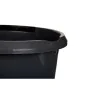 Bucket with Handle Grey Anthracite 10 L (18 Units) by BigBuy Home, Buckets & Bowls - Ref: S3628941, Price: 48,28 €, Discount: %