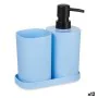 Set de Baño Azul Negro Polipropileno (12 Unidades) de Berilo, Juegos de accesorios de baño - Ref: S3628955, Precio: 36,15 €, ...