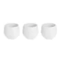 Set de Macetas Blanco Plástico 16,5 x 16,5 x 14,5 cm (4 Unidades) de Ibergarden, Macetas para flores - Ref: S3628981, Precio:...