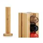 Stand for 36 Coffee Capsules Rotating Bamboo 11 x 11 x 34 cm (6 Units) by Kinvara, Coffee Capsule Holders - Ref: S3629009, Pr...