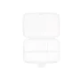 Boîte à compartiments Transparent Plastique 21,5 x 8 x 14,6 cm (12 Unités) de Kinvara, Boîtes et coffres de rangement - Réf :...