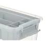 Caja Multiusos Gris Transparente Plástico 5 L 29,5 x 14,5 x 19,2 cm (6 Unidades) de Kipit, Cajas y arcones de almacenaje - Re...