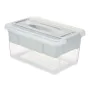 Caja Multiusos Gris Transparente Plástico 5 L 29,5 x 14,5 x 19,2 cm (6 Unidades) de Kipit, Cajas y arcones de almacenaje - Re...