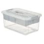 Caixa Multiusos Cinzento Transparente Plástico 9 L 35,5 x 17 x 23,5 cm (6 Unidades) de Kipit, Caixas e baús de arrumação - Re...