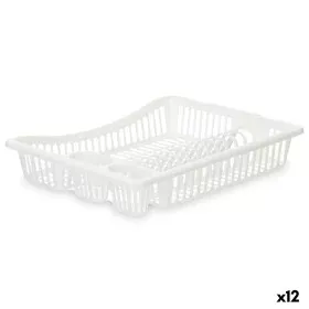 Scolapiatti da Lavandino Bianco Plastica 45,5 x 8 x 36,5 cm (12 Unità) di Kinvara, Scolapiatti - Rif: S3629035, Prezzo: 33,64...