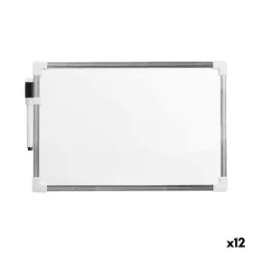 Lavagna Magnetica con Pennarello Bianco Alluminio 20 x 30 cm (12 Unità) di Pincello, Lavagne magnetiche - Rif: S3629055, Prez...