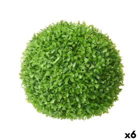 Pianta Decorativa Fogli Sfera Plastica 27 x 27 x 27 cm (6 Unità) di Ibergarden, Piante artificiali - Rif: S3629063, Prezzo: 5...