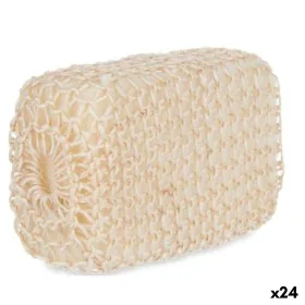 Body Sponge White Beige 9 x 14 x 6 cm (24 Units) by Berilo, Sponges - Ref: S3629095, Price: 31,27 €, Discount: %