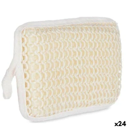 Body Sponge White Beige 11 x 16,5 x 3 cm (24 Units) by Berilo, Sponges - Ref: S3629097, Price: 30,77 €, Discount: %